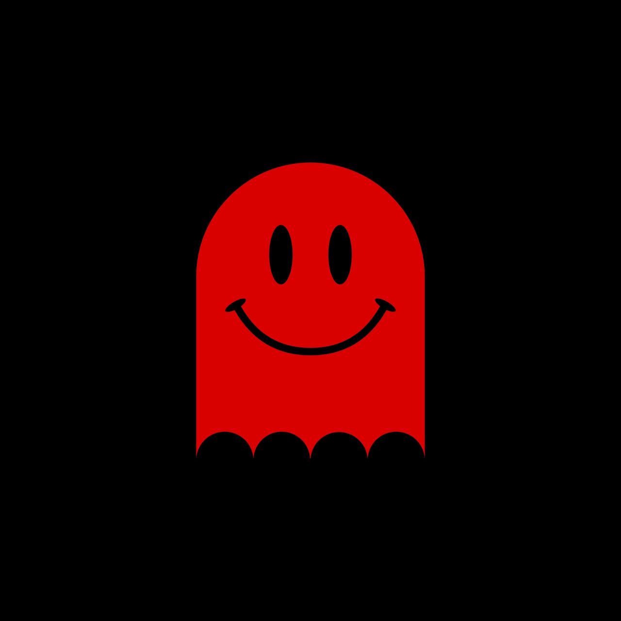 A red Fast Ghost logo.